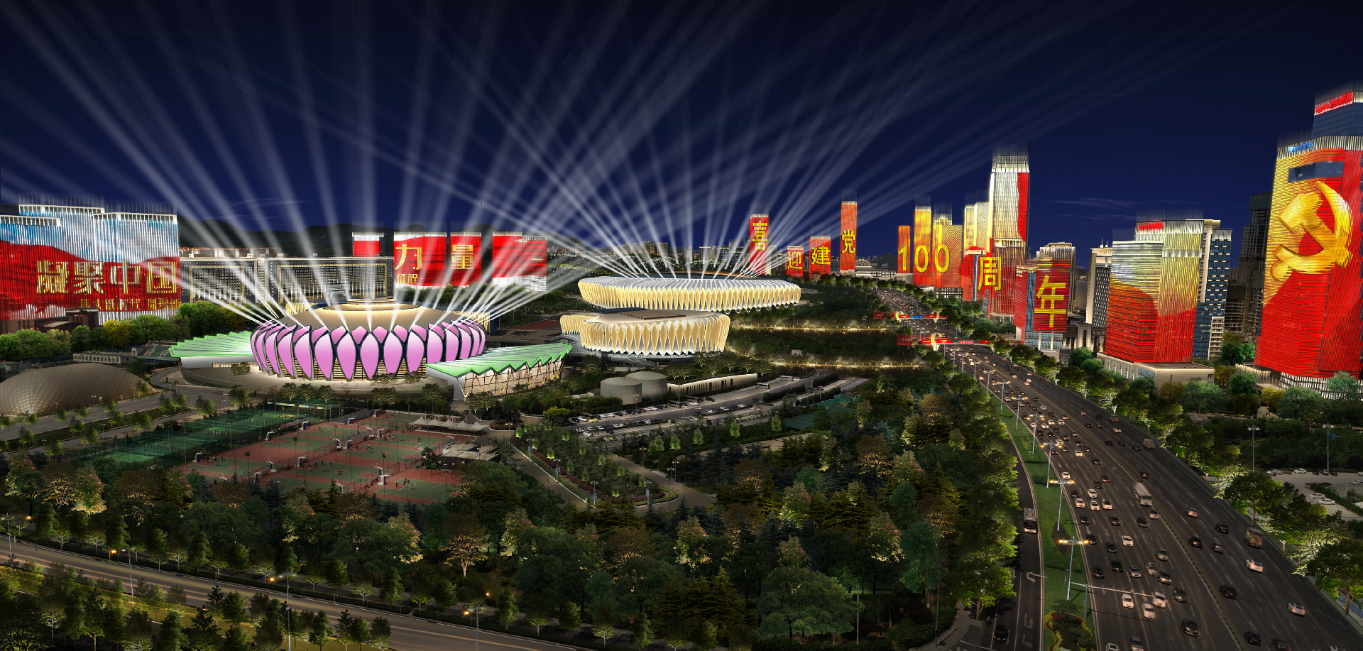濟(jì)南經(jīng)十路沿線(xiàn)夜景亮化提升設(shè)計(jì)項(xiàng)目4.png